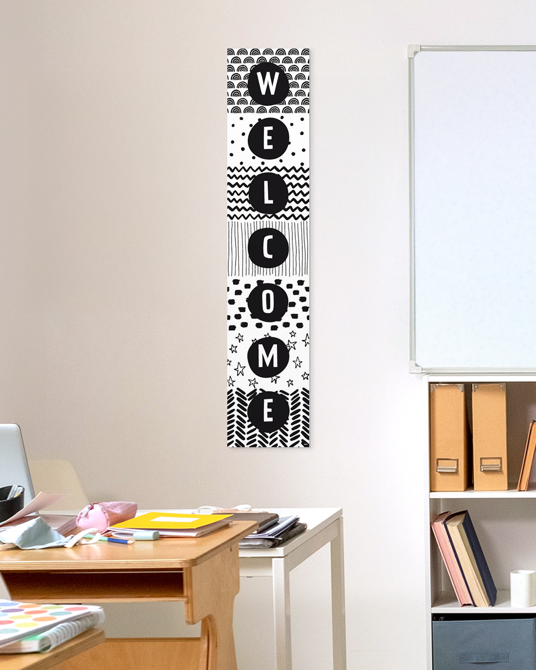 Black & White - Welcome Banner